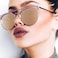 PrimaLuce - Pout Vintage Alloy Sunglasses, Designer Sunglasses For Women