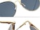 PrimaLuce - Pout Vintage Alloy Sunglasses, Designer Sunglasses For Women
