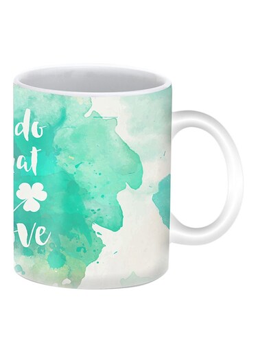 Do What You Love Premium Design Printed Mug Green