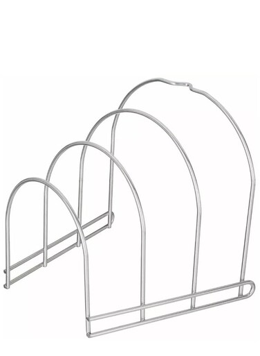 Stainless Steel Kitchen Stand Cutting Board Plate Holder