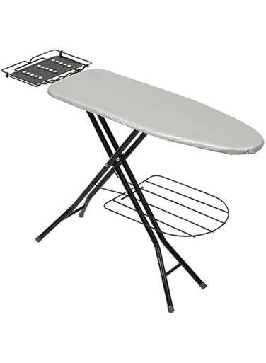 ECVV Ironing Board, Height Adjustments Iron Board with Steam Iron Rest and Heat Resistant Covers, Foldable Ironing Table for Home   36 * 12 cm