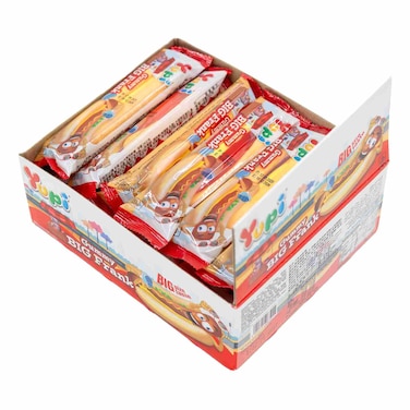 يوبي بيج فرانك حلوى جيلاتينية، 28 غرام، عبوة من 24 قطعة