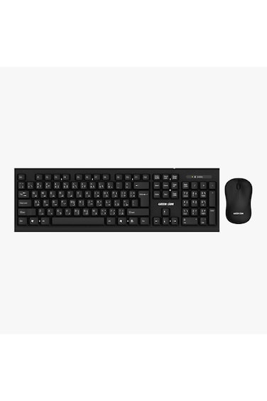 GKM&bull;200 Wireless Keyboard &amp; Mouse Combo, 2.4GHz, 1200 DPI, USB Receiver