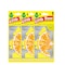 LITTLE TREES car air freshener Sliced   Air Freshener   Desodorisants   Aromatizantes   Air Fresheners Sliced - Pack of 3
