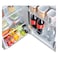 Hisense Double Door Top Mount Refrigerator RT264N4DGN Silver 264L