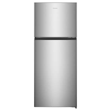 Hisense Double Door Top Mount Refrigerator RT488N4ASU Silver 375L