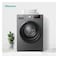 Hisense 7Kg Front Loading Washing Machine 1200 Rpm Silver Model WFPV7012Mt -1 Years Full Warranty