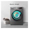 Hisense 7Kg Front Loading Washing Machine 1200 Rpm Silver Model WFPV7012Mt -1 Years Full Warranty
