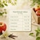 Carrefour Bio Organic Apple and Vanilla Compote, 100g, Pack of 4
