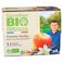 Carrefour Bio Organic Apple and Vanilla Compote, 100g, Pack of 4