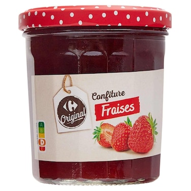 Carrefour Original Strawberry Jam, 370g