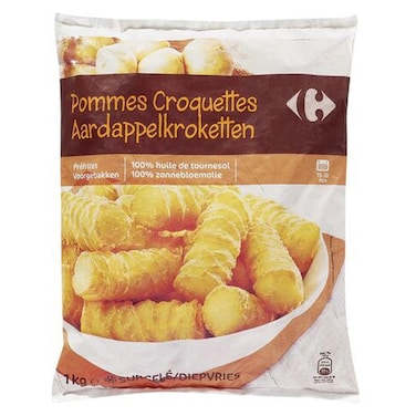 Carrefour Prefried Potato Croquettes 1kg