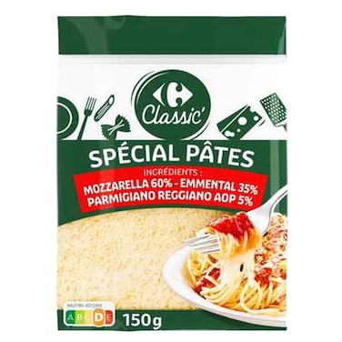 Carrefour Classic Special Pasta Grated Cheese 150g
