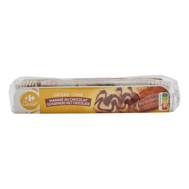 Carrefour Classic Chocolate Marbled Pound Cake 475g