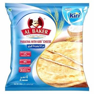 Al Baker, Cheese Kiri Paratha, 360g