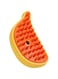 Paporich Cat Steam Brush, Rechargeable Self Cleaning Pet Steam Brush, Steamy Cat Brush, Rechargeable Silicone Steam Pet Brush for Detangling or grooming matted cats and dogs Hair(Yellow)