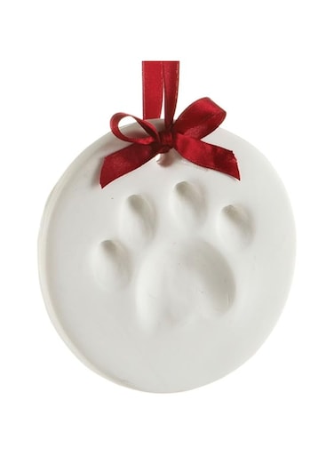 Pearhead Pet Paw Prints Dog or Cat Paw Print Hanging DIY Keepsake, Excellent for any Pet Lover or Pet Owner, White, One Size, 50001