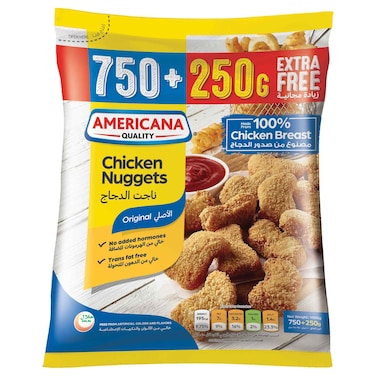 Americana Original Chicken Nuggets, 1000g