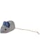 Duvo+ ECO Navy Mouse &amp; Catnip 8,5x4,5x6cm Blue/Grey