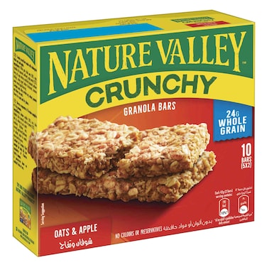 Nature Valley Crunchy Oats and Apple Granola Bars, 210g
