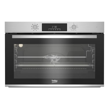 Beko 90cm Builtin Electric Oven, 8 Cooking Multifunction Oven, 108 litres Oven Capacity, Conventional Fan Oven, BBWMT13300BS(Stainless Steel Colour)