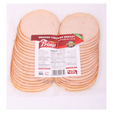 Prime Smoked Chicken Breast Slices, 500g