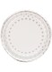 Creative Converting Sparkle Dinner Plates - Shine Silver/White