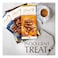 Lindt Les Grandes Milk Chocolate with 38% Hazelnuts and Caramel, 150g