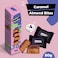 Freakin' Healthy Caramel Almond Bites Dark Chocolate Coated Snack, 80g