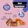 Freakin' Healthy Caramel Almond Bites Dark Chocolate Coated Snack, 80g