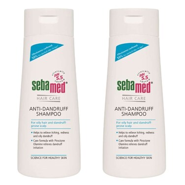 Sebamed Anti-Dandruff Shampoo White 400ml Pack of 2