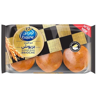 لوزين خبز بريوش البرغر 400 غرام