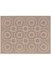 KNP Baking mat, beige, 41x31 cm- The baking mat&rsquo;s pattern helps you get a perfect shape for your pastries