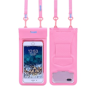 Protective Case Tteoobl 30m Underwater Mobile Phone Waterproof Bag, Size: Large (Pink)