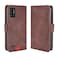 Protective Case For UMIDIGI Bison Wallet Style Skin Feel Calf Pattern Leather Case with Separate Card Slot Brown