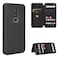Protective Case For Fujitsu Arrows Be4  F-41A Carbon Fiber Texture Horizontal Flip TPU + PC + PU Leather Case with Card Slot Black