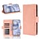 Protective Case For Oukitel C21/C21 Pro Skin Feel Calf Pattern Horizontal Flip Leather Case with Holder &amp; Card Slots &amp; Photo Frame Pink