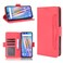 Protective Case For Umidigi A11 Skin Feel Calf Pattern Horizontal Flip Leather Case with Holder &amp; Card Slots &amp; Photo Frame Red