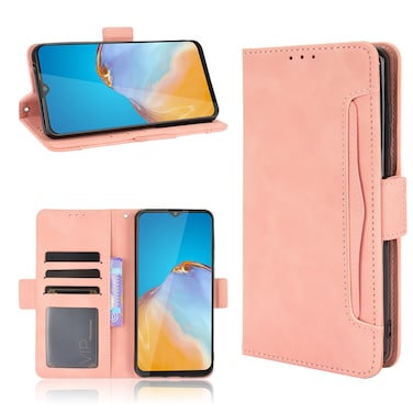 Protective Case For Cubot Note 20 / Note 20 Pro Skin Feel Calf Texture Horizontal Flip Leather Case with Holder &amp; Card Slots &amp; Photo Frame Pink