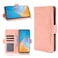 Protective Case For Cubot Note 20 / Note 20 Pro Skin Feel Calf Texture Horizontal Flip Leather Case with Holder &amp; Card Slots &amp; Photo Frame Pink