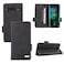 Protective Case For TCL 10 Pro Magnetic Clasp Flip Leather Phone Case Black