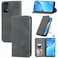 Protective Case For TCL 20B Retro Skin Feel Magnetic Horizontal Flip Leather Phone Case Gray