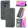 Protective Case For TCL 10L Retro Skin Feel Magnetic Horizontal Flip Leather Phone Case Gray
