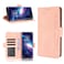 Protective Case For TCL 20 Pro 5G Skin Feel Calf Pattern Horizontal Flip Leather Case with Holder &amp; Card Slots &amp; Photo Frame Pink
