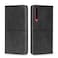 Protective Case For Rakuten Big Cow Texture Magnetic Horizontal Flip Leather Phone Case Black