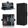 Protective Case For itel P65 4G Skin Feel Calf Texture Card Slots Leather Phone Case Black