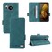 Protective Cover For Sharp Aquos Sense 7 Magnetic Clasp Leather Phone CaseGreen