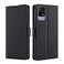 Protective Cover For TCL 405 / 406 / 408 Ultra-thin Voltage Side Buckle Horizontal Flip Leather Phone Case Black