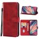 Protective Cover Leather Phone Case For Wiko View 5 Red