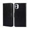 Protective Cover For Nothing Phone 1 Crystal Texture Horizontal Flip Leather Phone Case Black
